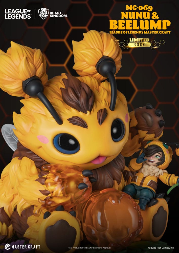 League of Legends Master Craft Statue Nunu &amp; Beelump 35 cm