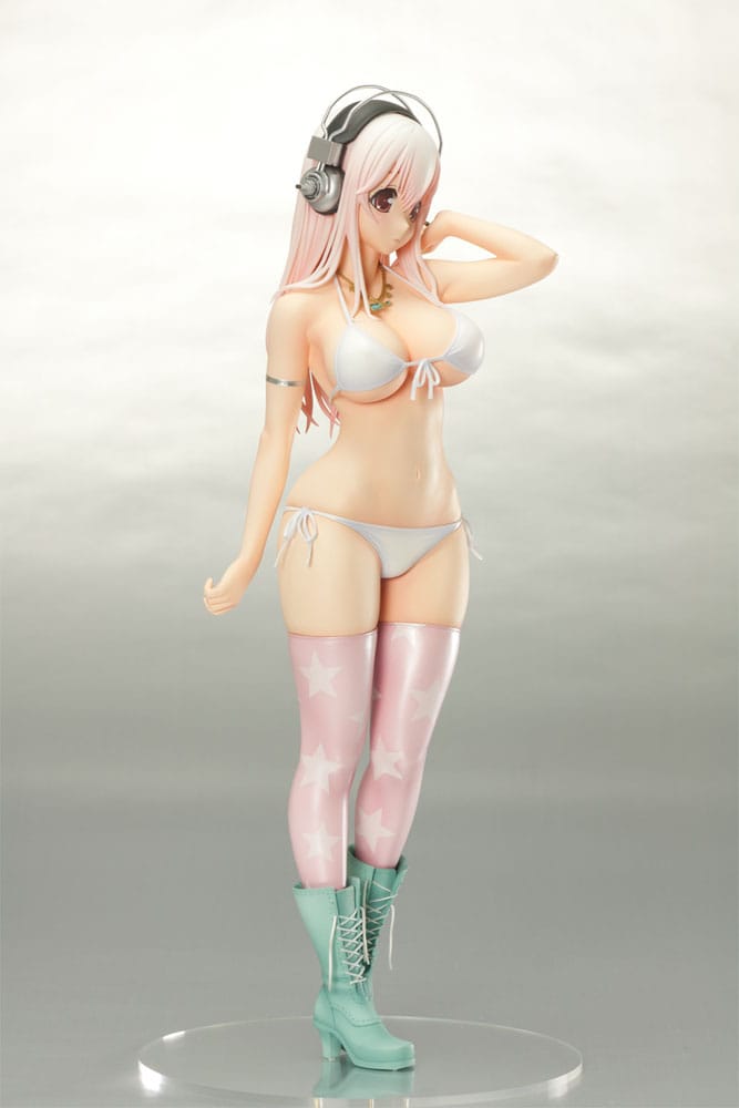 Nitro Super Sonic PVC Statue 1/5 Super Sonico Sonicomi Package Version 33 cm (re-run)