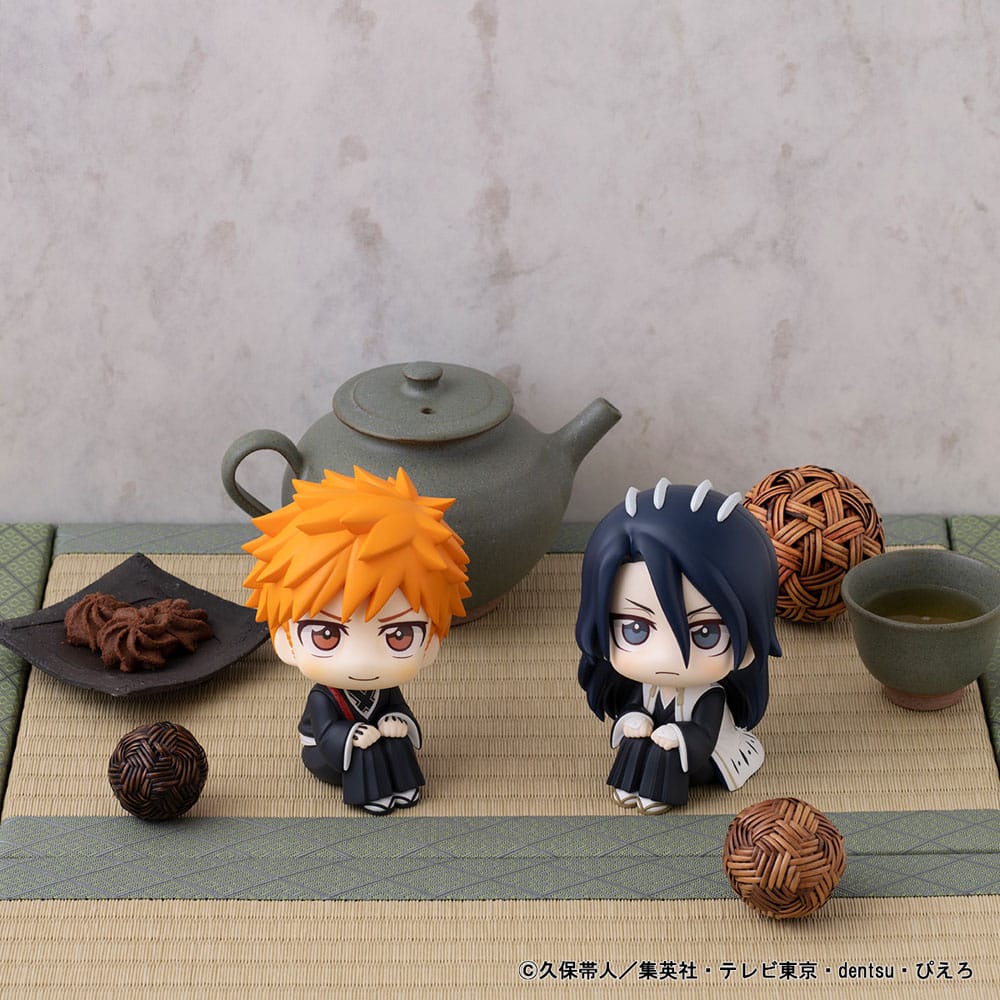 Bleach: Thousand-Year Blood War Look Up PVC Statue Ichigo Kurosaki &amp; Byakuya Kuchiki 11 cm