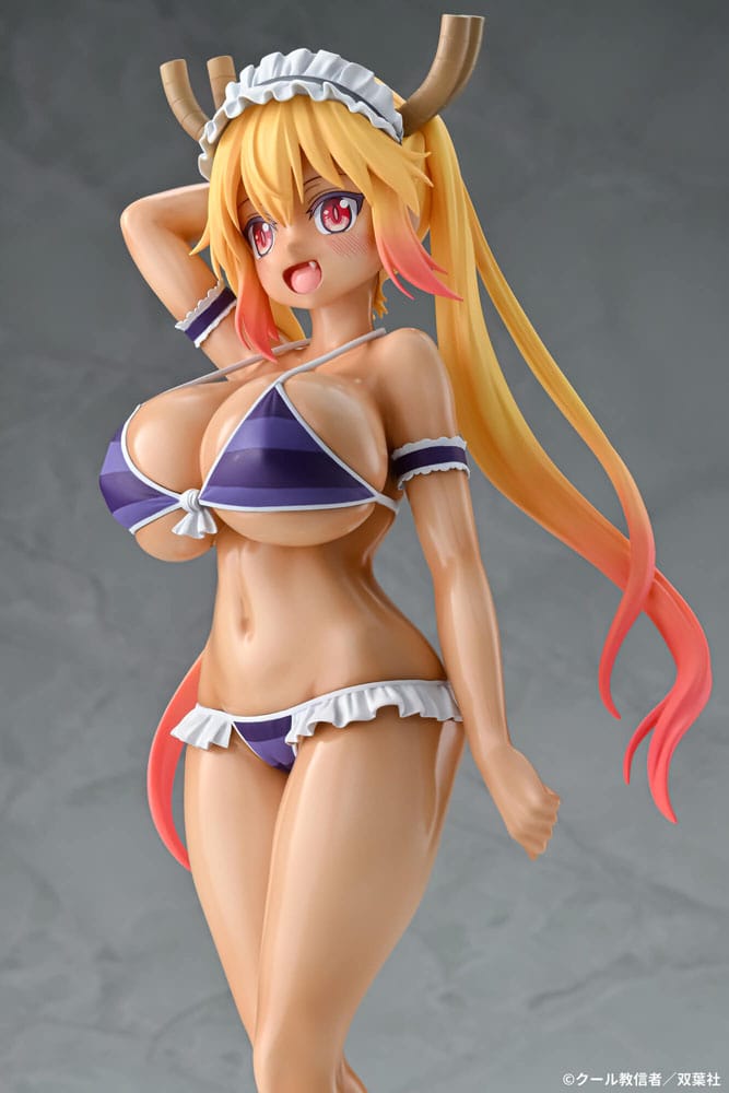Miss Kobayashi&#39;s Dragon Maid PVC Statue 1/7 Tohru Bikini Style Suntan Ver. 26 cm