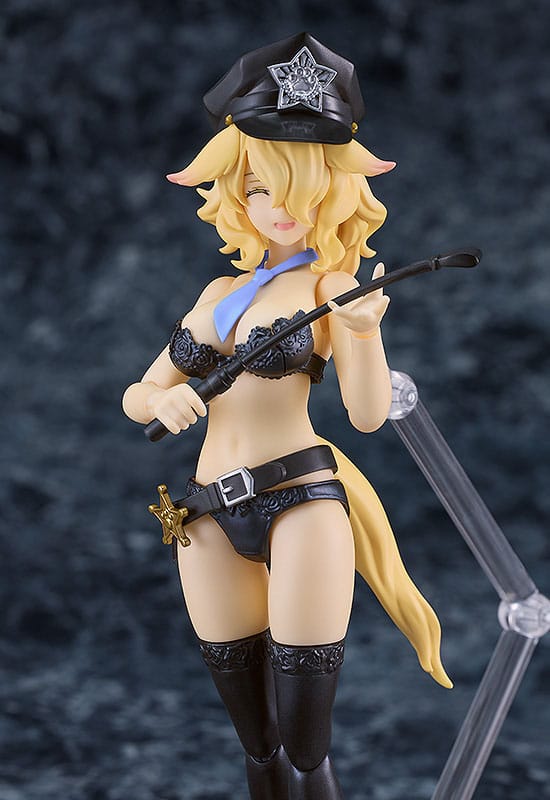Guilty Princess Plastic Model Kit PLAMAX GP-09 Underwear Girl Body Prison Guard Luisa 16 cm
