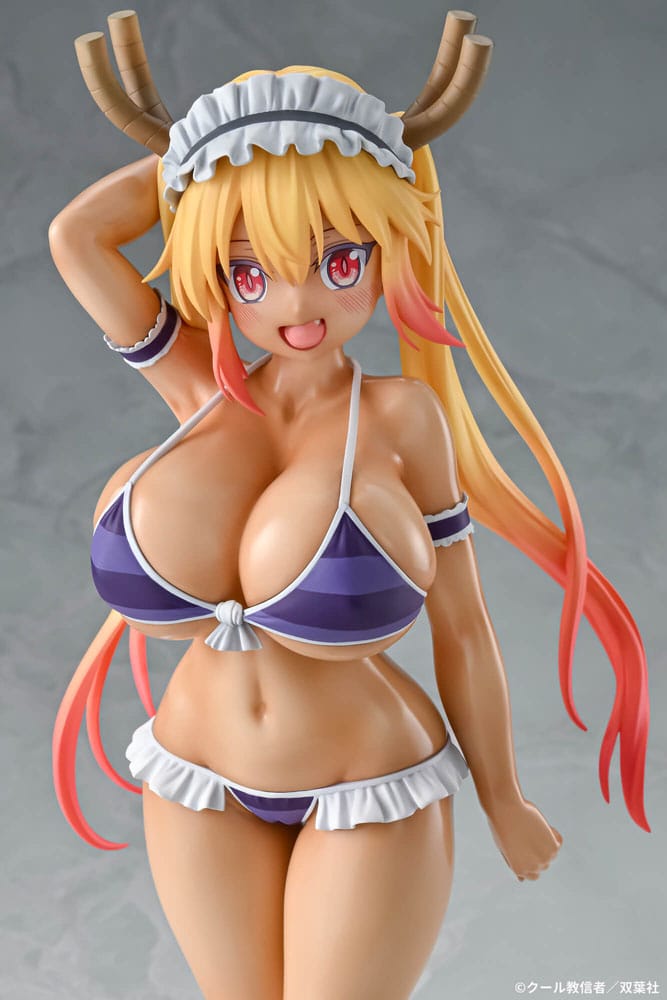 Miss Kobayashi&#39;s Dragon Maid PVC Statue 1/7 Tohru Bikini Style Suntan Ver. 26 cm