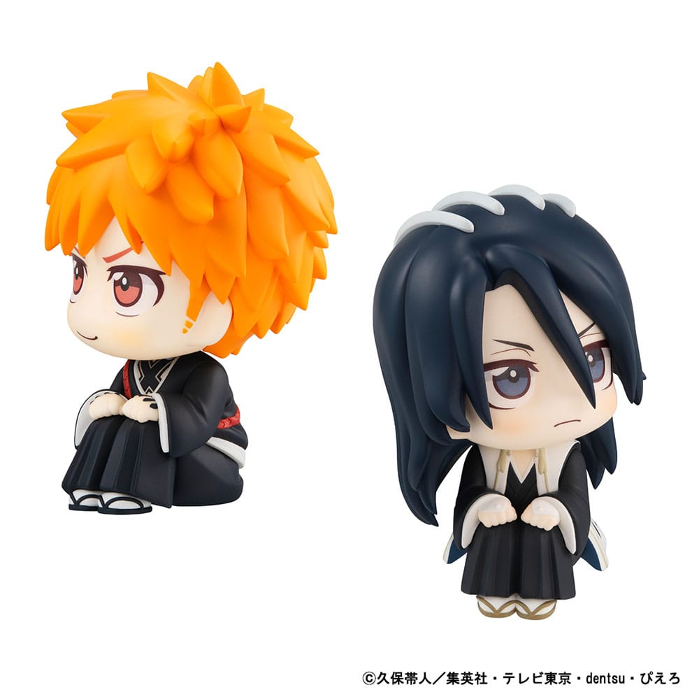 Bleach: Thousand-Year Blood War Look Up PVC Statue Ichigo Kurosaki &amp; Byakuya Kuchiki 11 cm