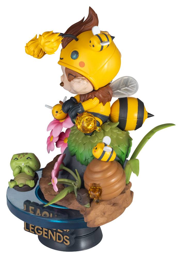 League of Legends D-Stage PVC Diorama Set Beemo &amp; BZZZiggs 15 cm