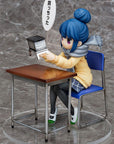 Laid-Back Camp PVC Statue 1/7 Rin Shima: Look What I Bought Ver. 14 cm