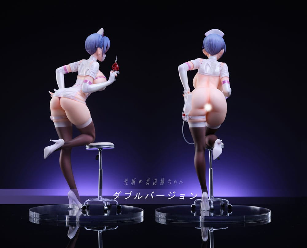 Original Character PVC Statue 1/6 Sexy Nurse Double Version 26 cm
