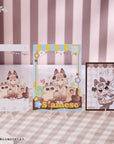 Decorated Life Collection PVC Statue Tea Time Cats x Siamese Cat Azuki-san Friendship Collaboration Exclusive Set 18 cm