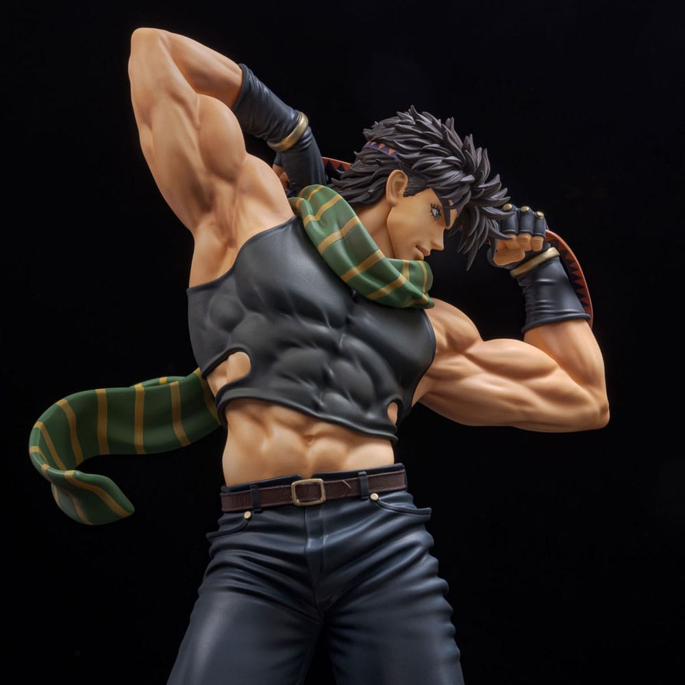 JoJo&#39;s Bizarre Adventure Battle Tendency PVC Statue 1/8 Figure Museum Joseph Joester 25 cm