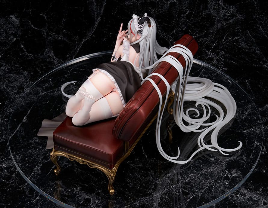 Azur Lane PVC Statue 1/7 Agir Iron Blood&#39;s Dragon Maid Ver. 29 cm