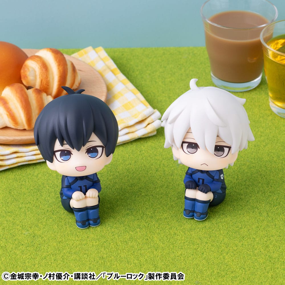 Blue Lock Look Up PVC Statue Yoichi Isagi &amp; Seishiro Nagi Japanese National Player Match Ver. 11 cm (with gift)