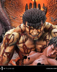 Berserk Ultimate Legacy Art Kentaro Miura Statue 1/4 Guts & Casca Bonus Version 72 cm