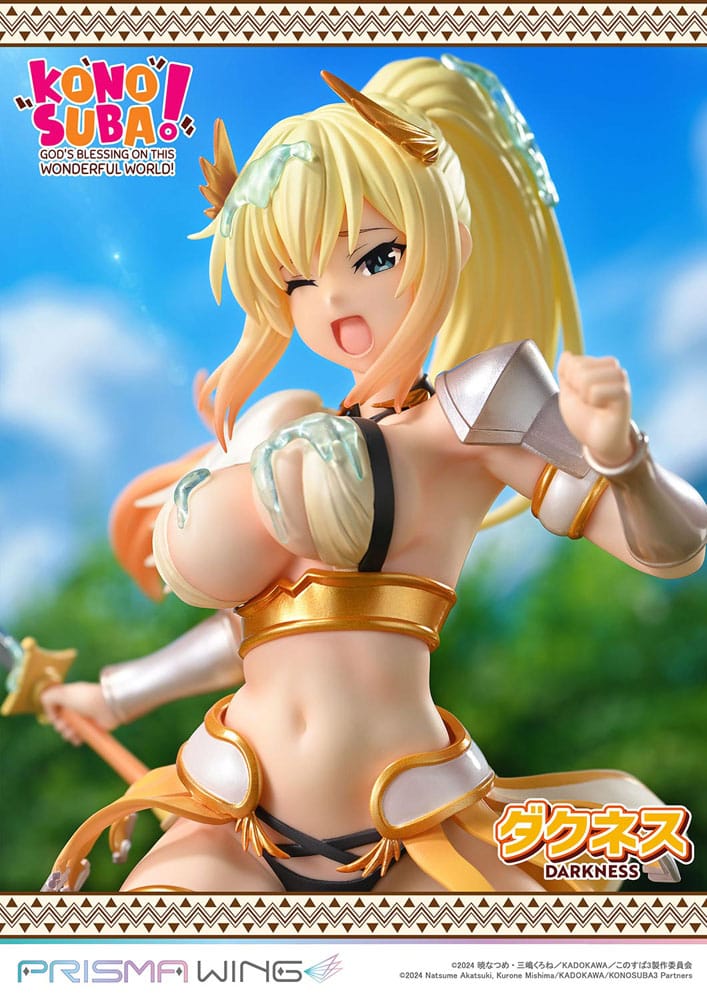 Konusuba - God&#39;s blessing on this wonderful world! Prisma Wing PVC Statue 1/7 Darkness 20 cm