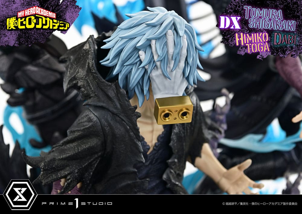 My Hero Academia Statue Ultimate Premium Masterline Tomura Tomura Shigaraki, Dabi &amp; Himiko Toga Deluxe Version 69 cm