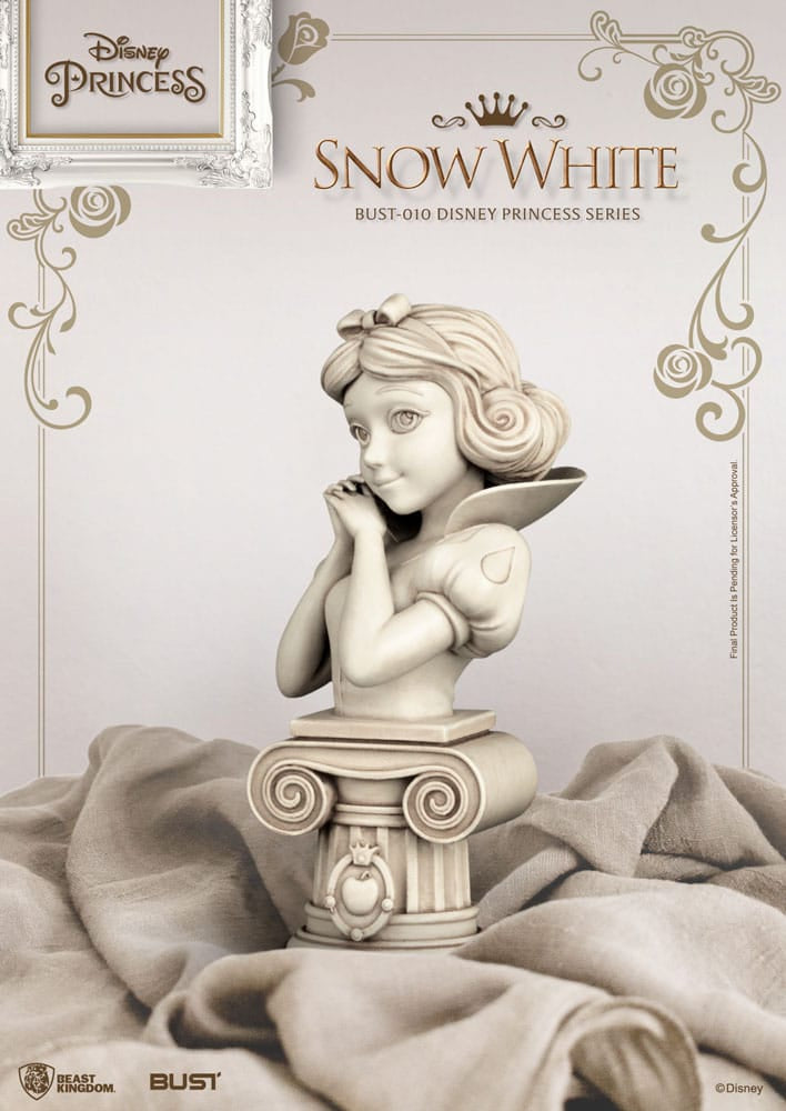 Disney Princess Series PVC Bust Snow White 15 cm