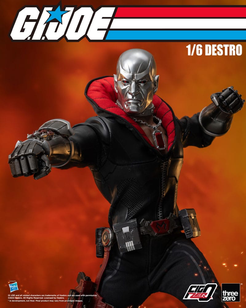G.I. Joe FigZero Action Figure 1/6 Destro 31 cm