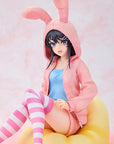 Rascal Does Not Dream of a Knapsack Kid PVC Statue 1/7 Mai Sakurajima Hoodie Look Rabbit Ears Ver. Popular Edition 18 cm