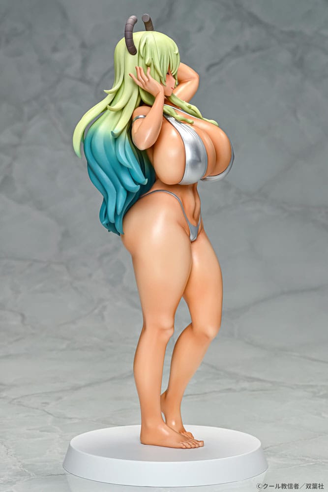 Miss Kobayashi&#39;s Dragon Maid PVC Statue 1/7 Lucoa Bikini Style Suntan Ver. 26 cm