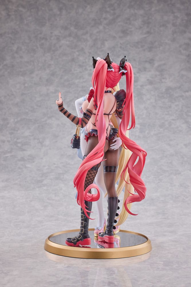 Original Character PVC Statues 1/5 Stella &amp; Sadie Illustrated by Mendokusai 31 cm