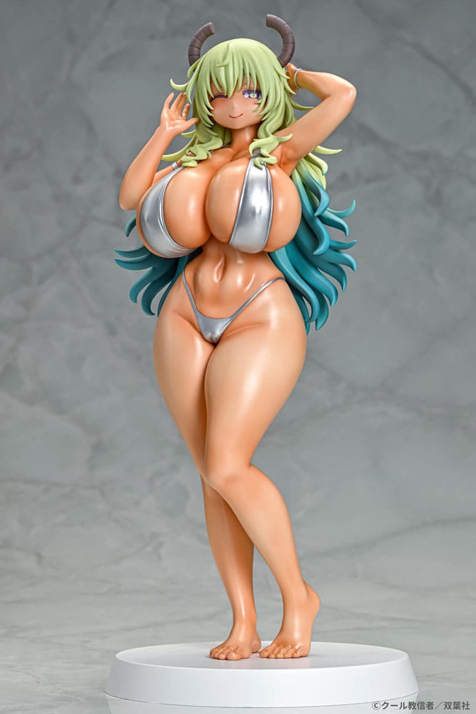 Miss Kobayashi&#39;s Dragon Maid PVC Statue 1/7 Lucoa Bikini Style Suntan Ver. 26 cm