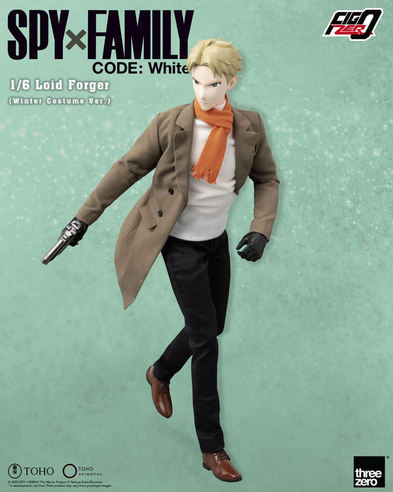 Spy x Family FigZero Action Figure 1/6 Loid Forger (Winter Costume Ver.) 31 cm