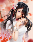 Original Illustration PVC Statue Mai Okuma illustration Healing-type white chinese dress lady 26 cm