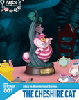 Alice in Wonderland Mini Diorama Stage PVC Statue The Cheshire Cat 10 cm