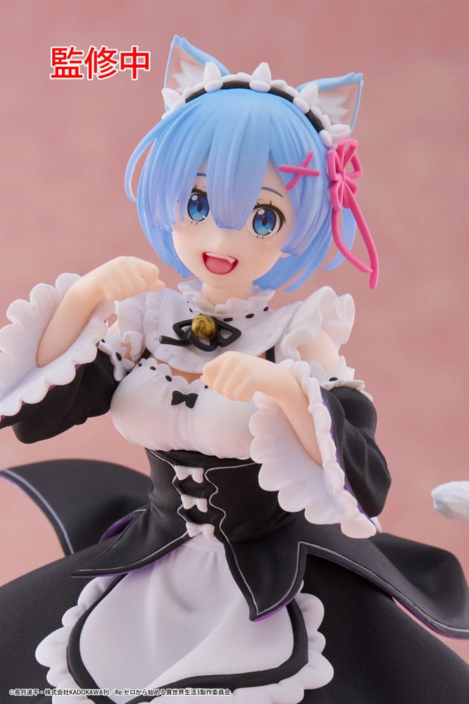 Re:Zero Starting Life in Another World Coreful PVC Statue Rem Cat Maid Ver.