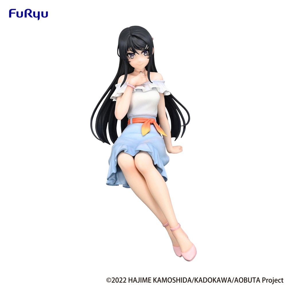 Rascal Does Not Dream of Bunny Girl Senpai Noodle Stopper PVC Statue Mai Sakurajima Summer Outfit Ver. 15 cm