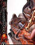 Berserk Ultimate Legacy Art Kentaro Miura Statue 1/4 Guts & Casca Bonus Version 72 cm
