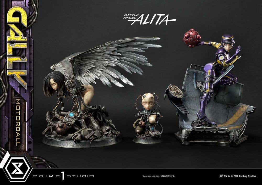 Alita: Battle Angel Ultimate Premium Masterline Series Statue 1/4 Gally Motorball Regular Version 47 cm