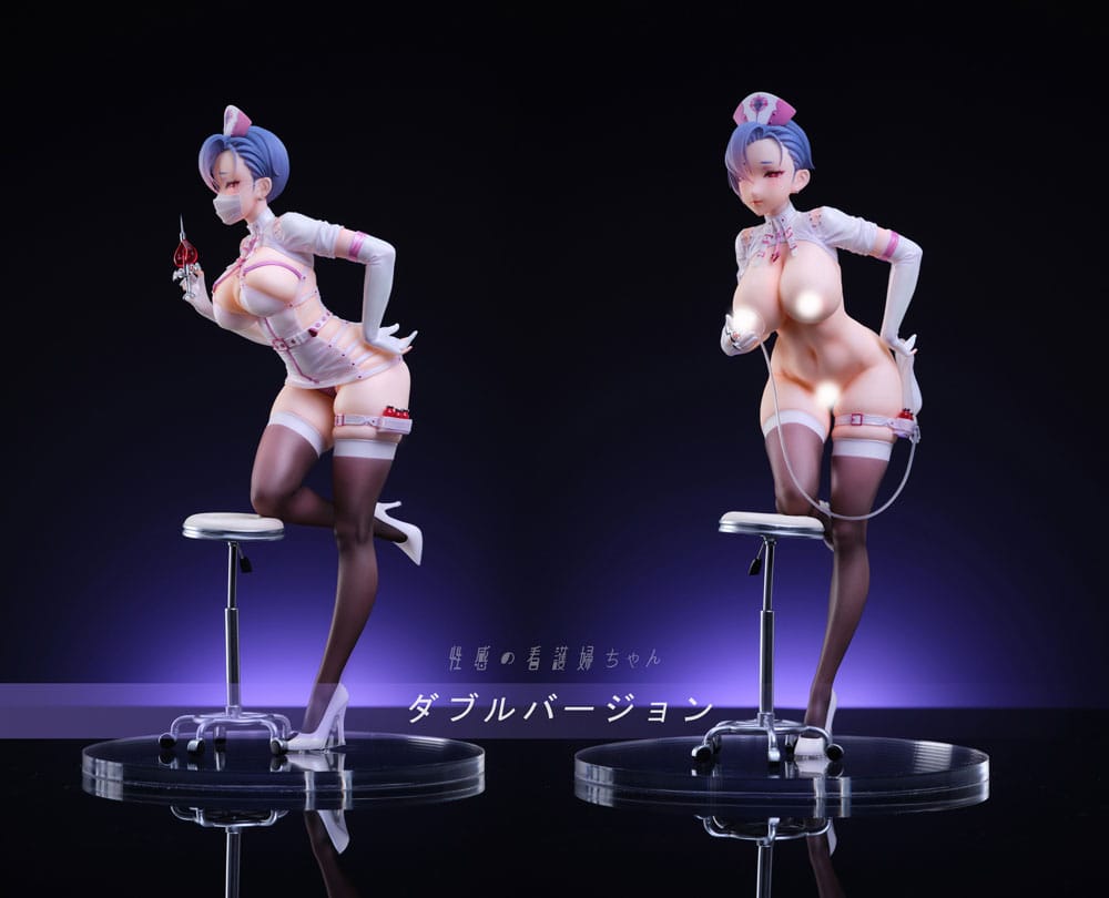 Original Character PVC Statue 1/6 Sexy Nurse Double Version 26 cm