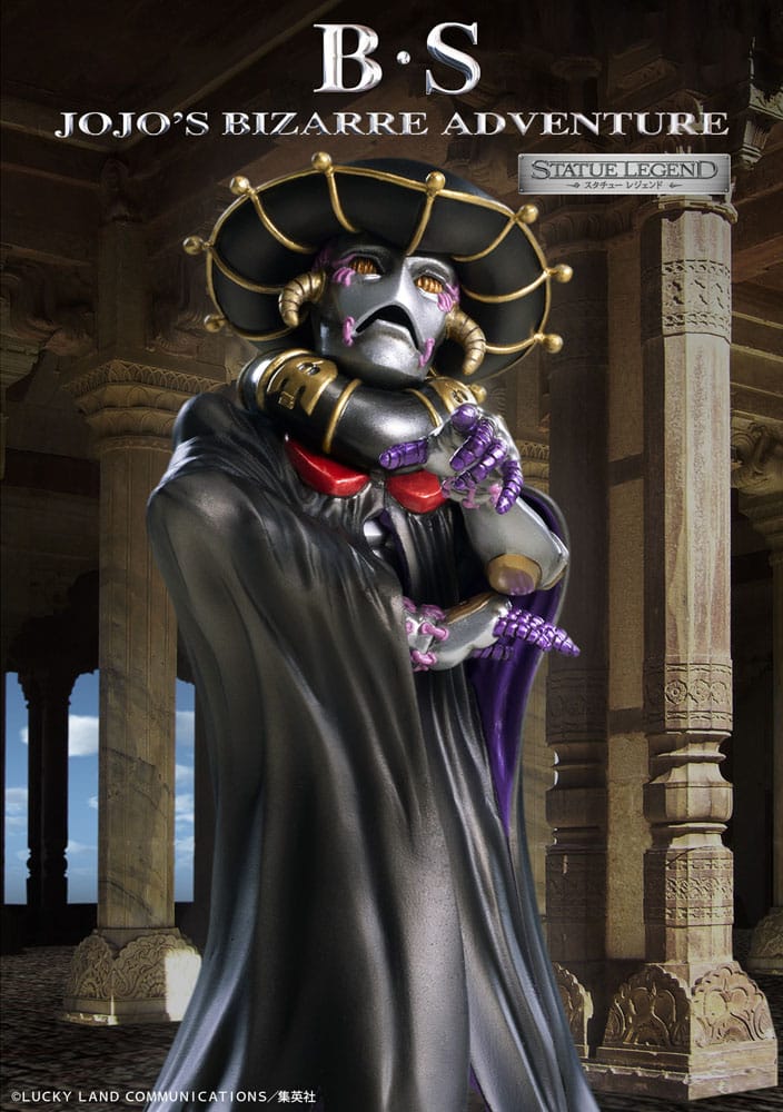 JoJo&#39;s Bizarre Adventure Part 5 Golden Wind Statue Legend PVC Statue B S 18 cm