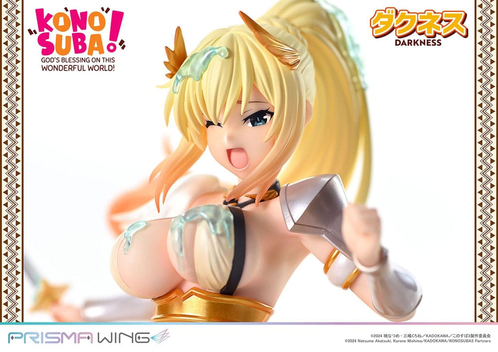 Konusuba - God&#39;s blessing on this wonderful world! Prisma Wing PVC Statue 1/7 Darkness 20 cm