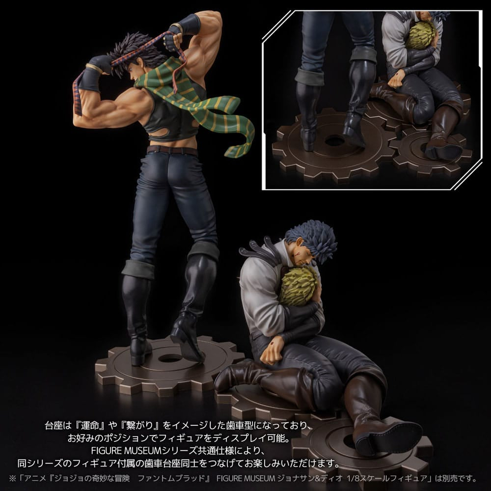 JoJo&#39;s Bizarre Adventure Battle Tendency PVC Statue 1/8 Figure Museum Joseph Joester 25 cm