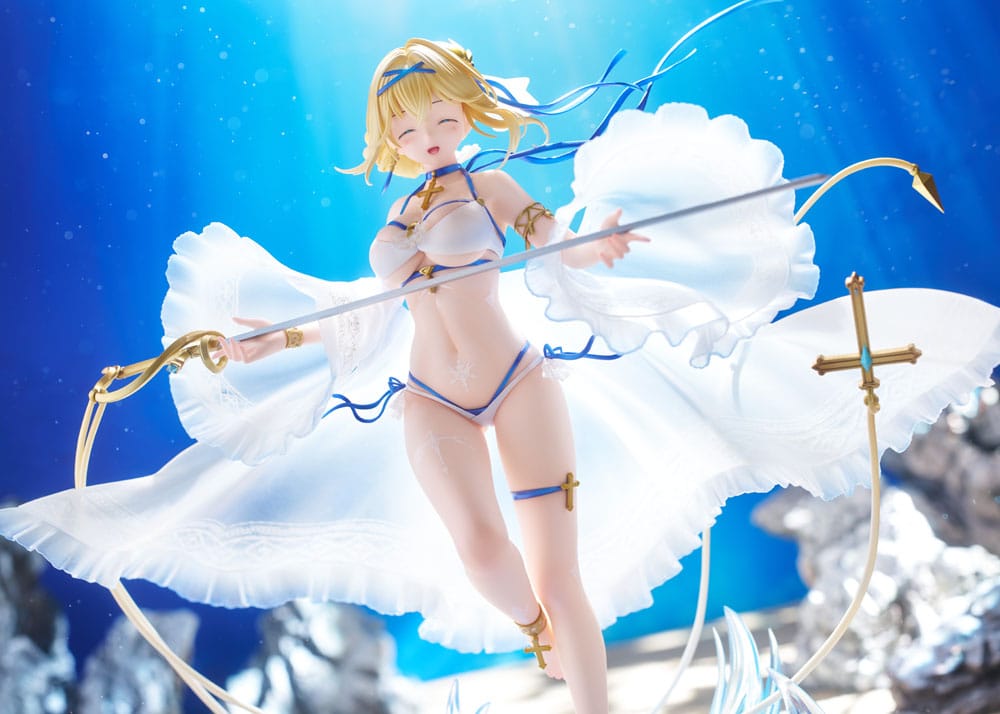 Azur Lane PVC Statue 1/7 Jeanne D&#39;Arc Saintess of the Sea AmiAmi Limited Edition 26 cm