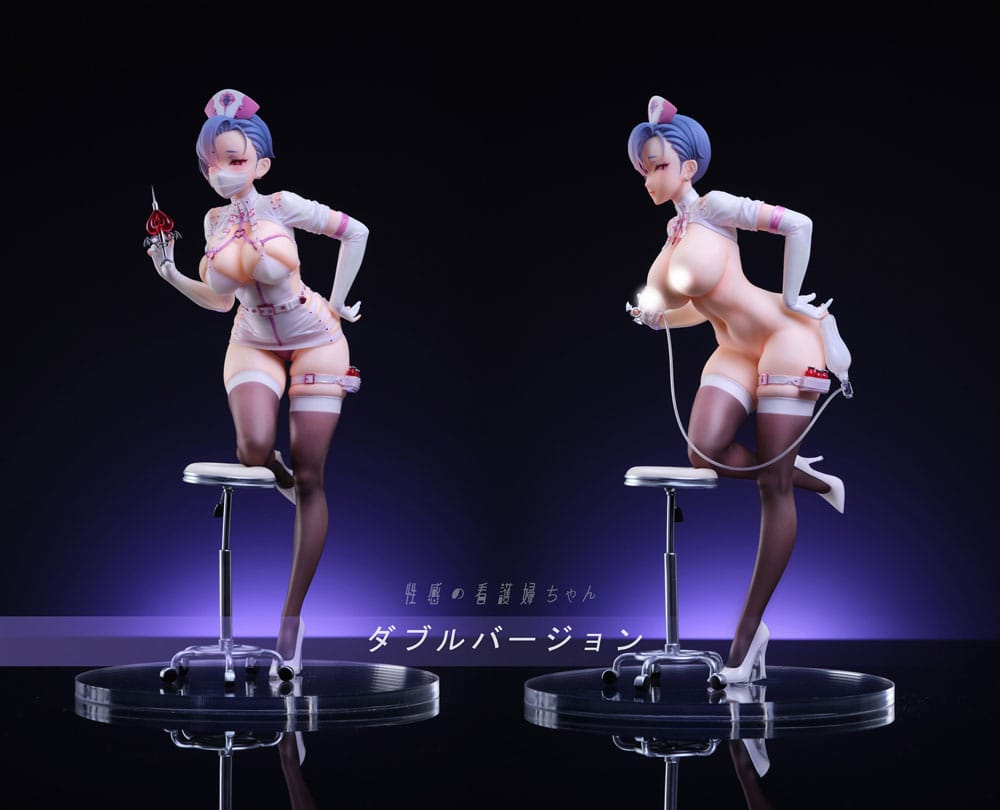 Original Character PVC Statue 1/6 Sexy Nurse Double Version 26 cm