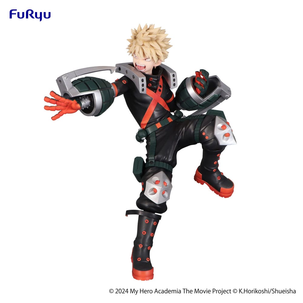 My Hero Academia: You&#39;re Next Trio-Try-iT PVC Statue Katsuki Bakugo 21 cm