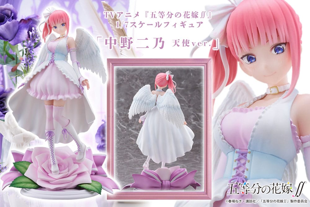 The Quintessential Quintuplets PVC Statue 1/7 Nakano Nino Angel Ver. 26 cm