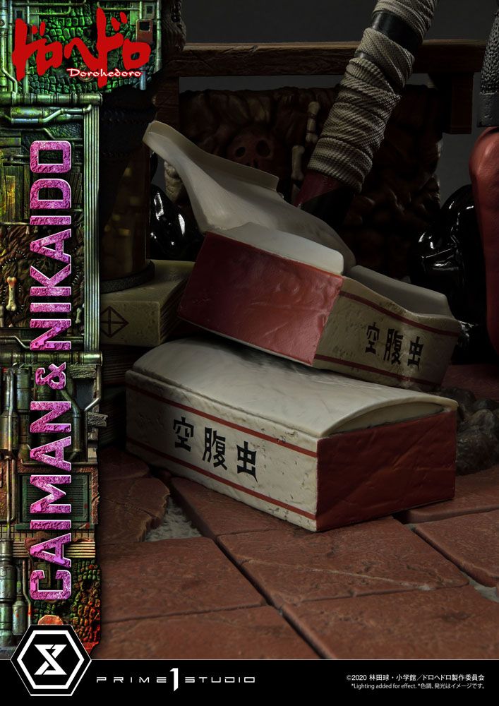 Dorohedoro Statue 1/4 Caiman &amp; Nikaido 70 cm
