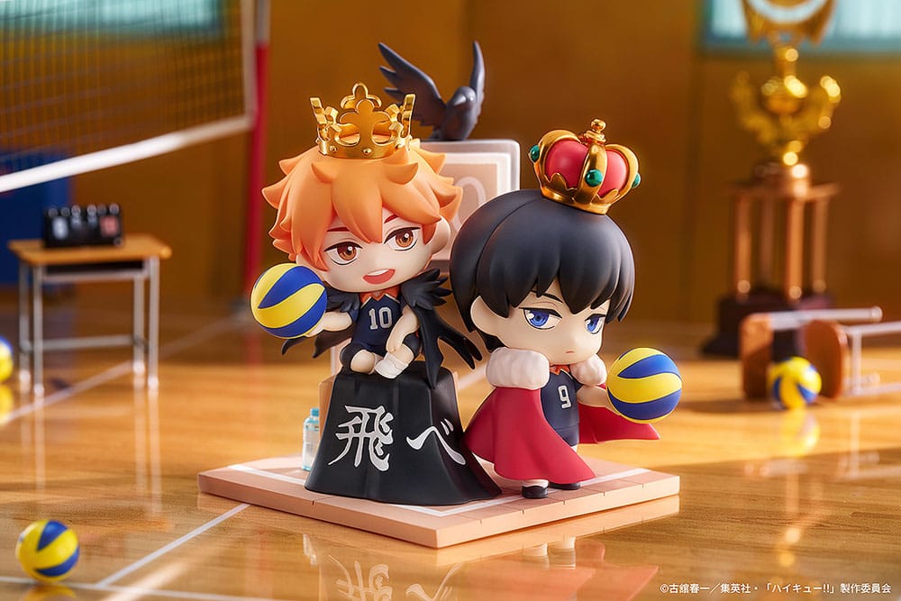 Haikyu!! Qset Mini-Figure 2-Pack Shoyo Hinata &amp; Tobio Kageyama 11 cm