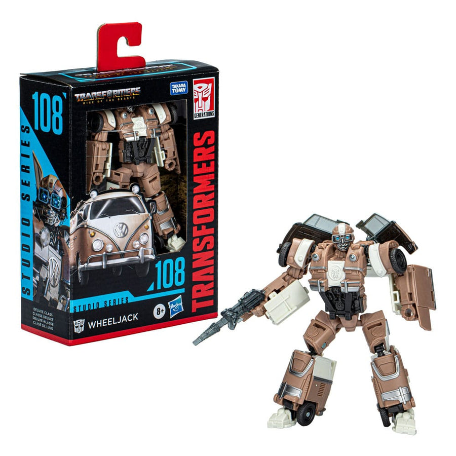 Transformers: Rise of the Beasts Generations Studio Series Deluxe Class Action Figure 108 Wheeljack 11 cm