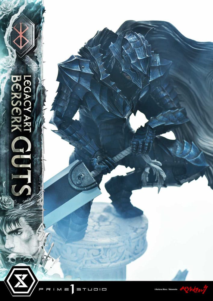 Berserk Legacy Art Kentaro Miura Statue Statue 1/6 Guts 45 cm