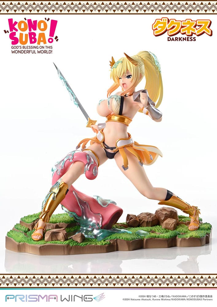Konusuba - God&#39;s blessing on this wonderful world! Prisma Wing PVC Statue 1/7 Darkness 20 cm