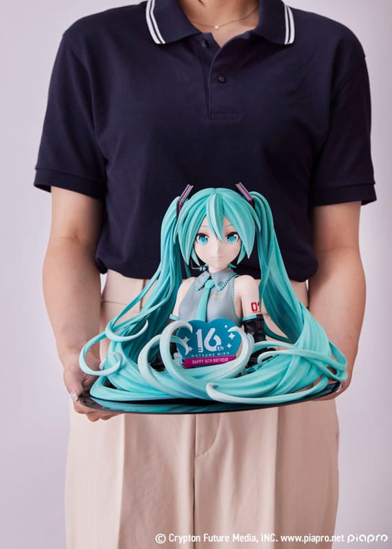 Hatsune Miku Bust Hatsune Miku 16th Anniversary 25 cm