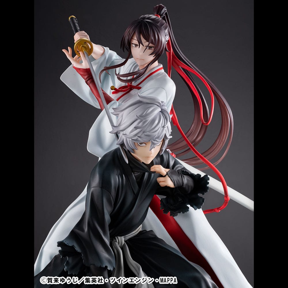 Hell´s Paradise Lucrea PVC Statues 2-Pack Gabimaru &amp; Sagiri Yamada Asaemon 20 cm