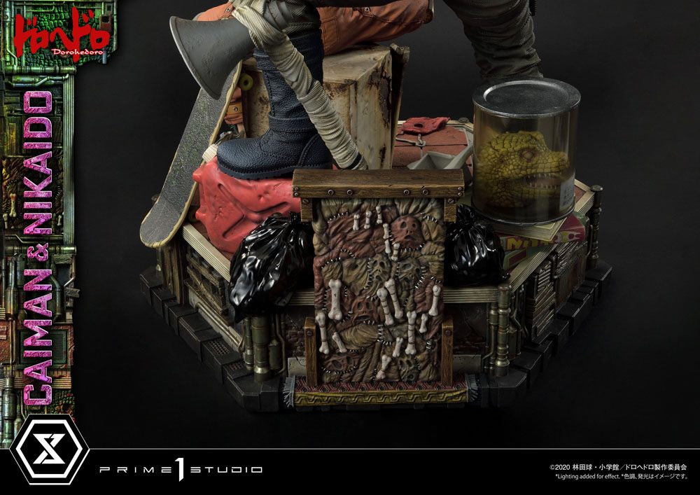 Dorohedoro Statue 1/4 Caiman &amp; Nikaido 70 cm