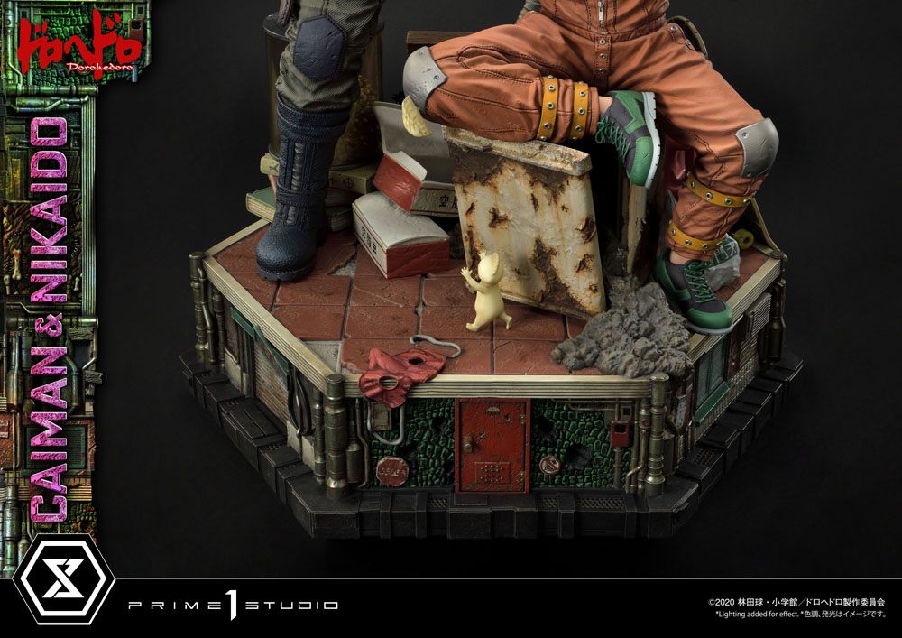 Dorohedoro Statue 1/4 Caiman &amp; Nikaido 70 cm