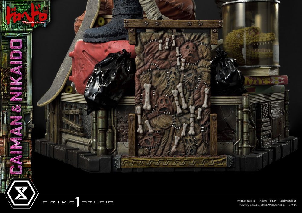 Dorohedoro Statue 1/4 Caiman &amp; Nikaido 70 cm