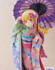 Monogatari PVC Statue 1/4 Shinobu Oshino Japanese Doll 42 cm