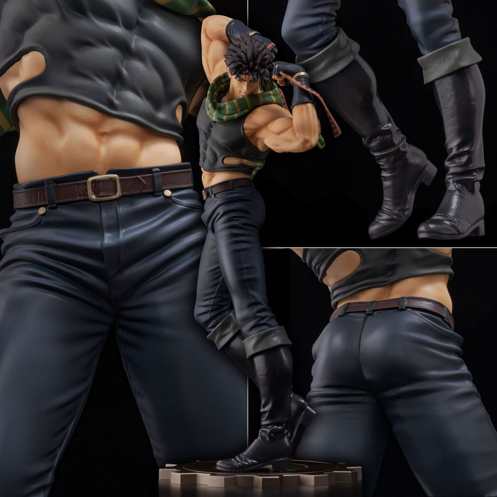 JoJo&#39;s Bizarre Adventure Battle Tendency PVC Statue 1/8 Figure Museum Joseph Joester 25 cm